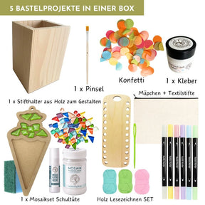Grosse Einschulungs-Bastelbox