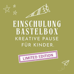 Grosse Einschulungs-Bastelbox