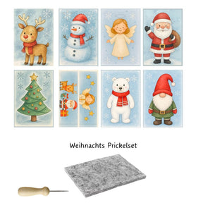 Grosse Weihnachts-Bastelbox für viele kreative Stunden