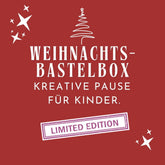 Grosse Weihnachts-Bastelbox für viele kreative Stunden