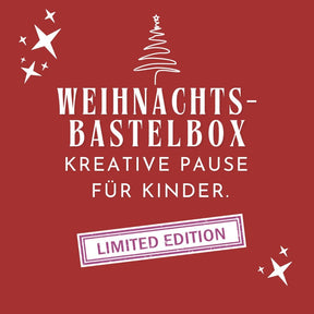 Grosse Weihnachts-Bastelbox für viele kreative Stunden