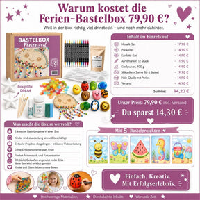 Grosse Ferien-Bastelbox