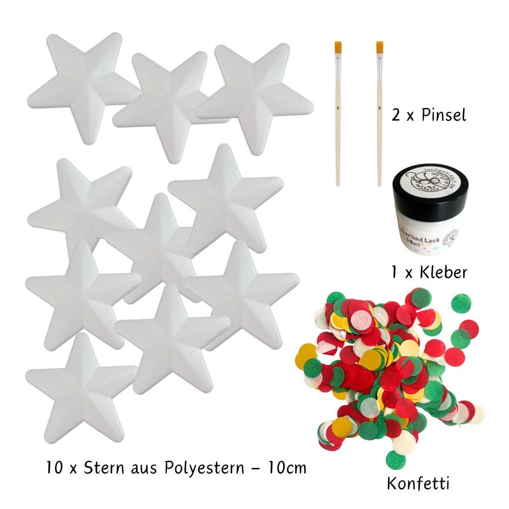 Bastelset - Weihnachtssterne