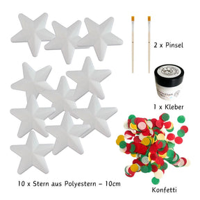 Bastelset - Weihnachtssterne