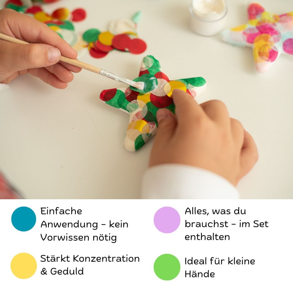 Bastelset - Weihnachtssterne