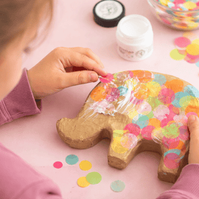 Kreatives Bastelset „Elefant mit Konfetti“