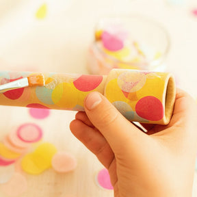 Kreatives Bastelset - Bunte Kaleidoskope für 8 Kinder