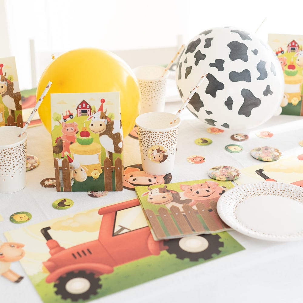 Tischsets zum Ausmalen - Bauernhof - 10 Stück