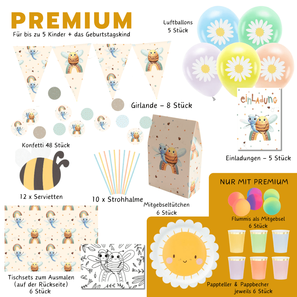 Mottobox - Bienen Geburtstag