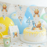 Bienen Girlande inkl. Konfetti