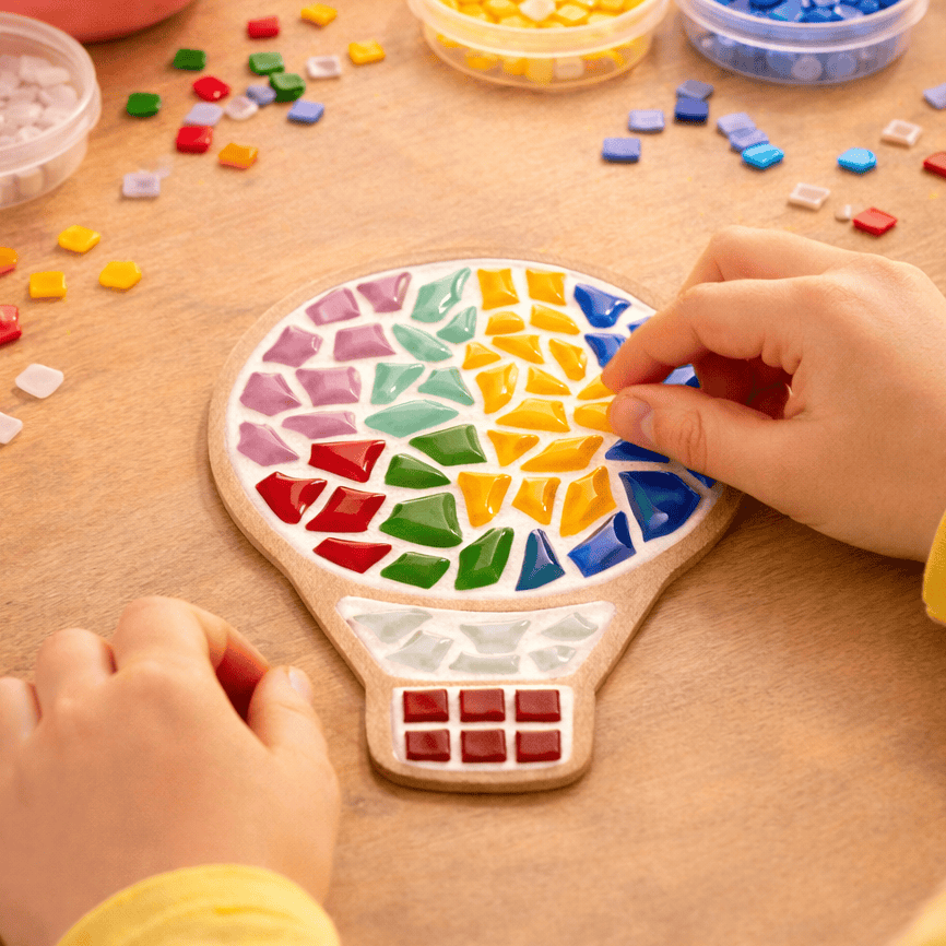 Mosaik Set -Heißluftballon