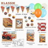 Mottobox - Baustellen Geburtstag