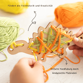 Dino-Bastelset – Dein kreativer Fädelspaß für den Dino-Geburtstag!