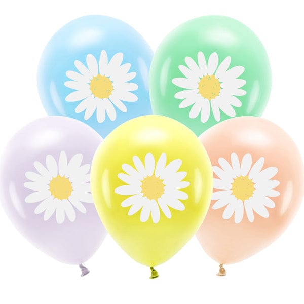 Luftballons 30 cm, Blümchen, Mix