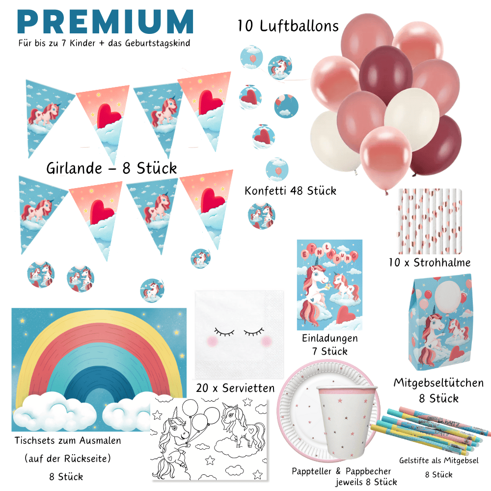 Mottobox - Einhorn Geburtstag
