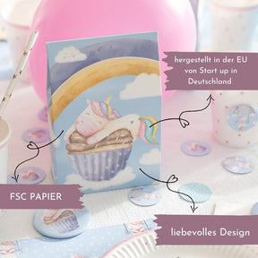 Mitgebseltütchen Baby Einhorn 10 Stück