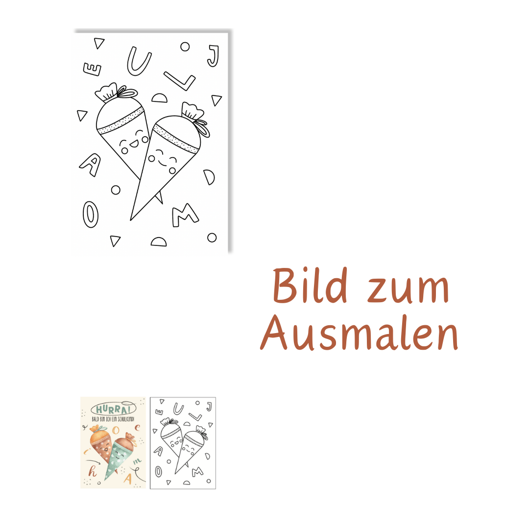 Einschulung Dekoration zum Herunterladen