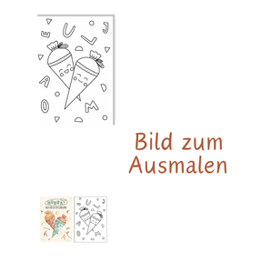 Einschulung Dekoration zum Herunterladen