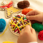 Fädel-Bastelset für Weihnachten