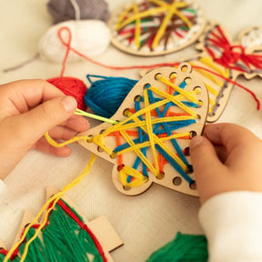 Fädel-Bastelset für Weihnachten