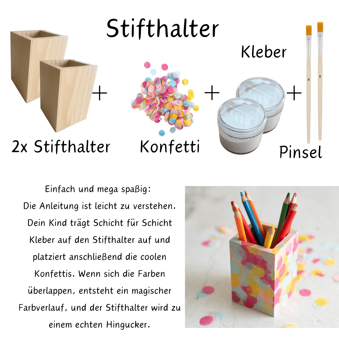 Ferien-Bastelbox für 2 Kinder – Kreativ, lehrreich und voller Spaß!