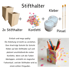 Ferien-Bastelbox für 2 Kinder – Kreativ, lehrreich und voller Spaß!