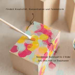 Ferien-Bastelbox für 2 Kinder – Kreativ, lehrreich und voller Spaß!
