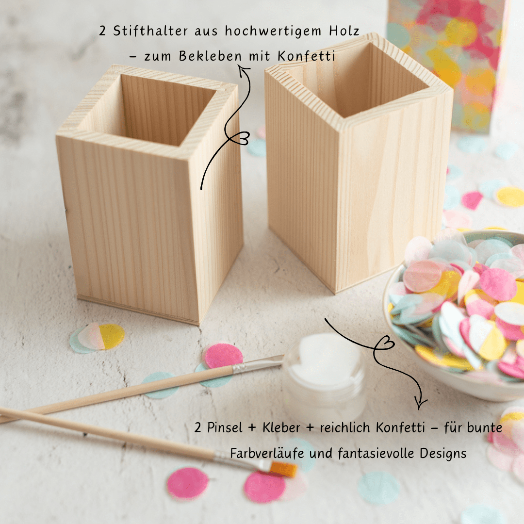 Ferien-Bastelbox für 2 Kinder – Kreativ, lehrreich und voller Spaß!