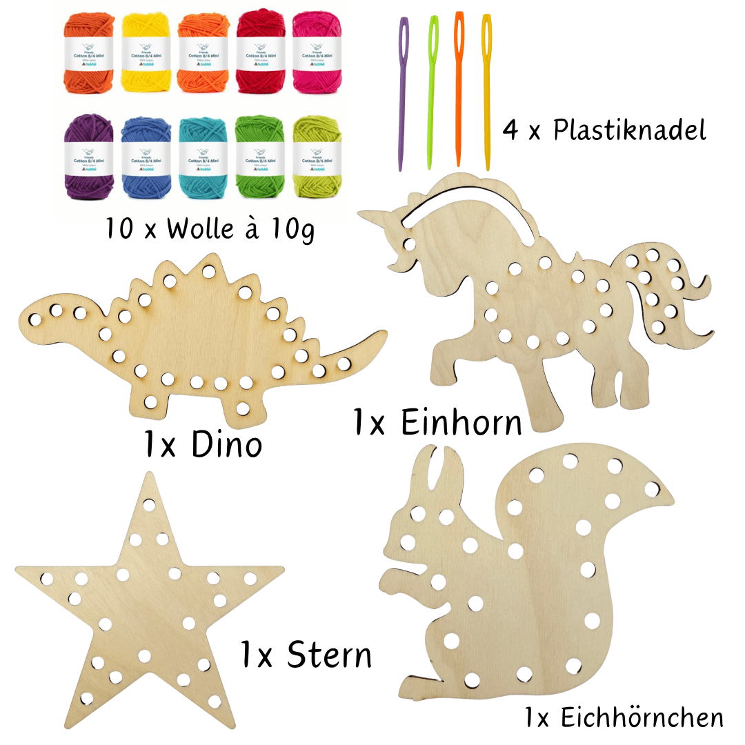 Ferien-Bastelbox für 2 Kinder – Kreativ, lehrreich und voller Spaß!