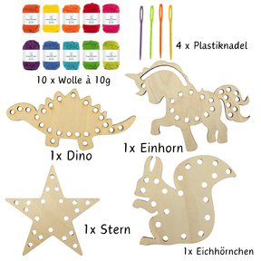 Ferien-Bastelbox für 2 Kinder – Kreativ, lehrreich und voller Spaß!