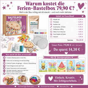 Grosse Ferien-Bastelbox