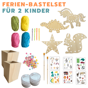 Ferien-Bastelbox für 2 Kinder
