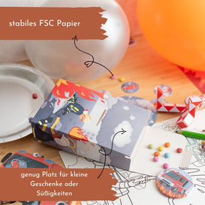 Mitgebseltütchen Feuerwehr 10 Stück