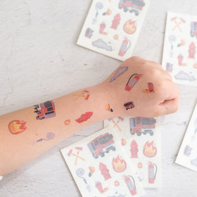 Feuerwehr Tattoos 10 Stück