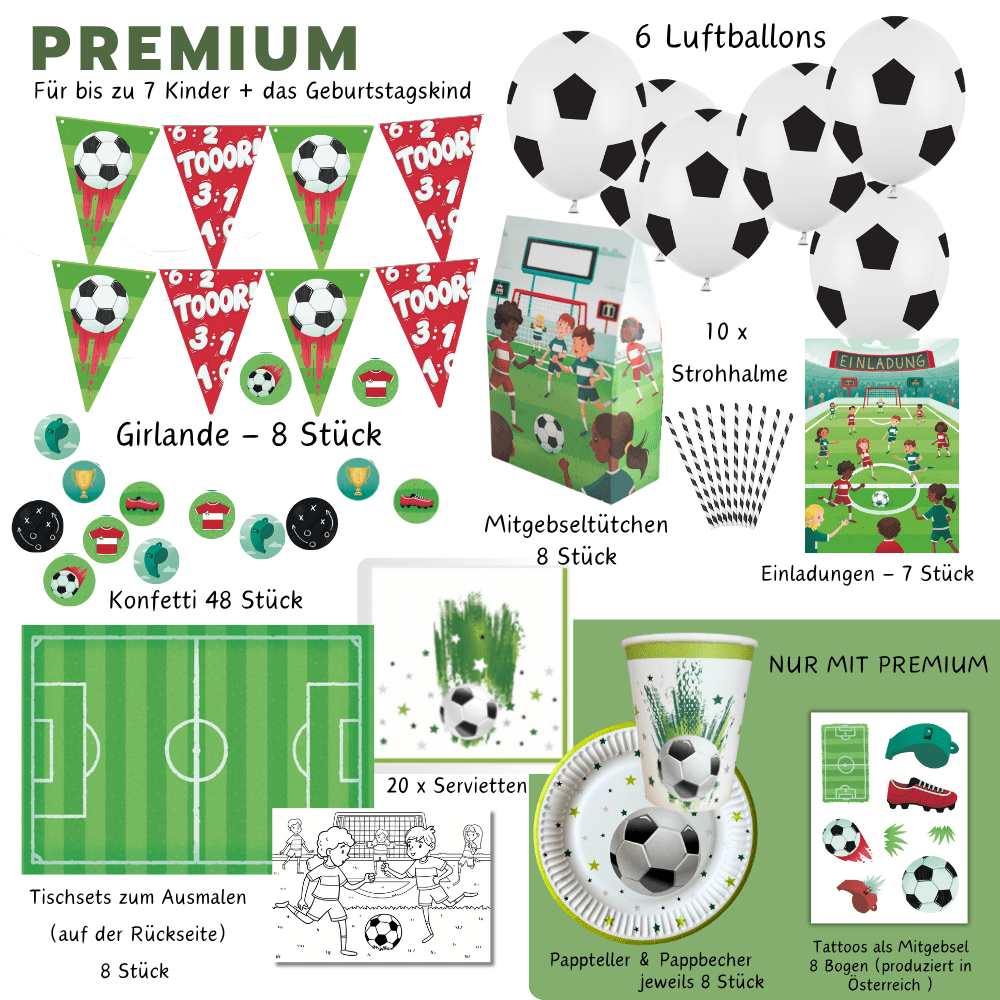 Mottobox - Fussball Geburtstag