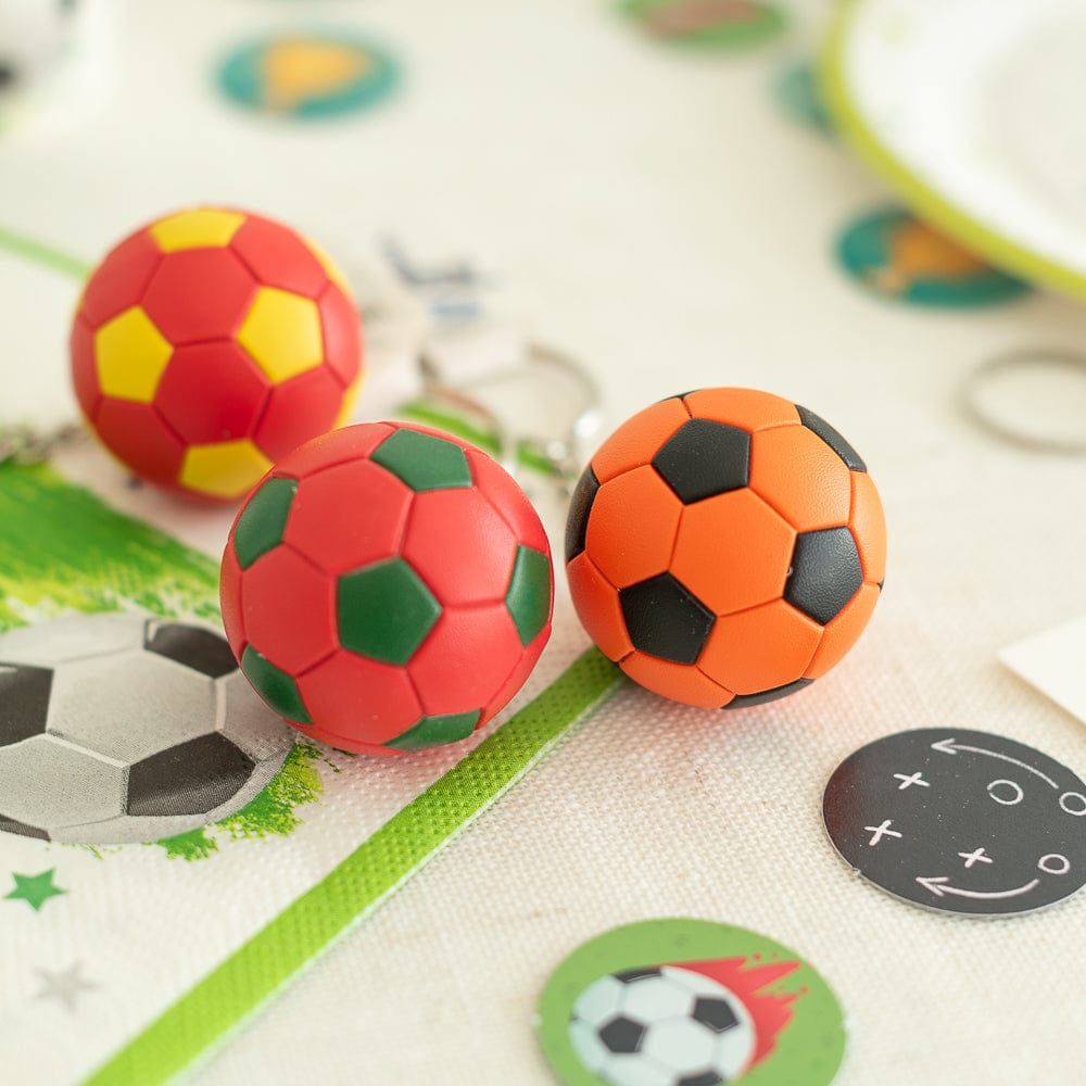 fussball Schlüsselanhänger mitgebsel Kindergeburtstag 