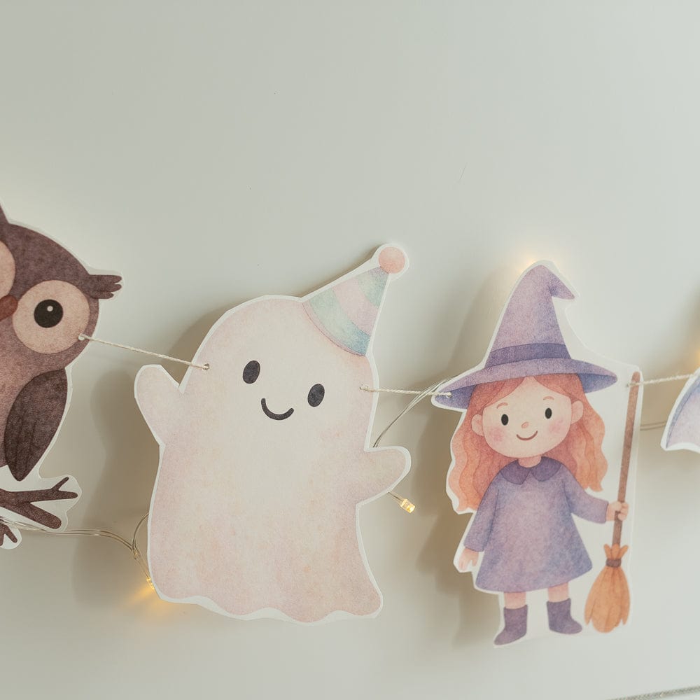 Halloween-Girlande zum Ausdrucken