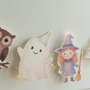 Halloween-Girlande zum Ausdrucken