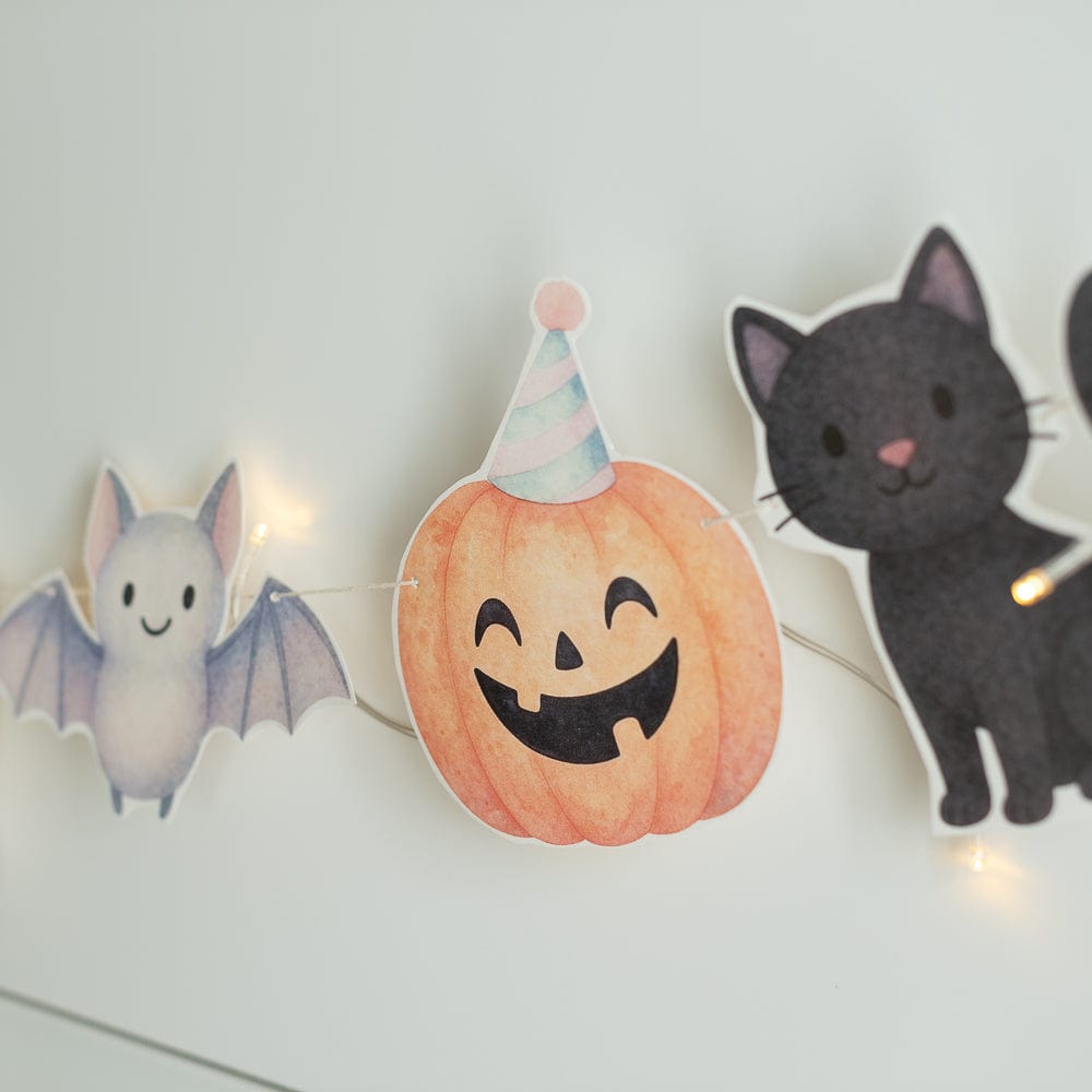 Halloween-Girlande zum Ausdrucken