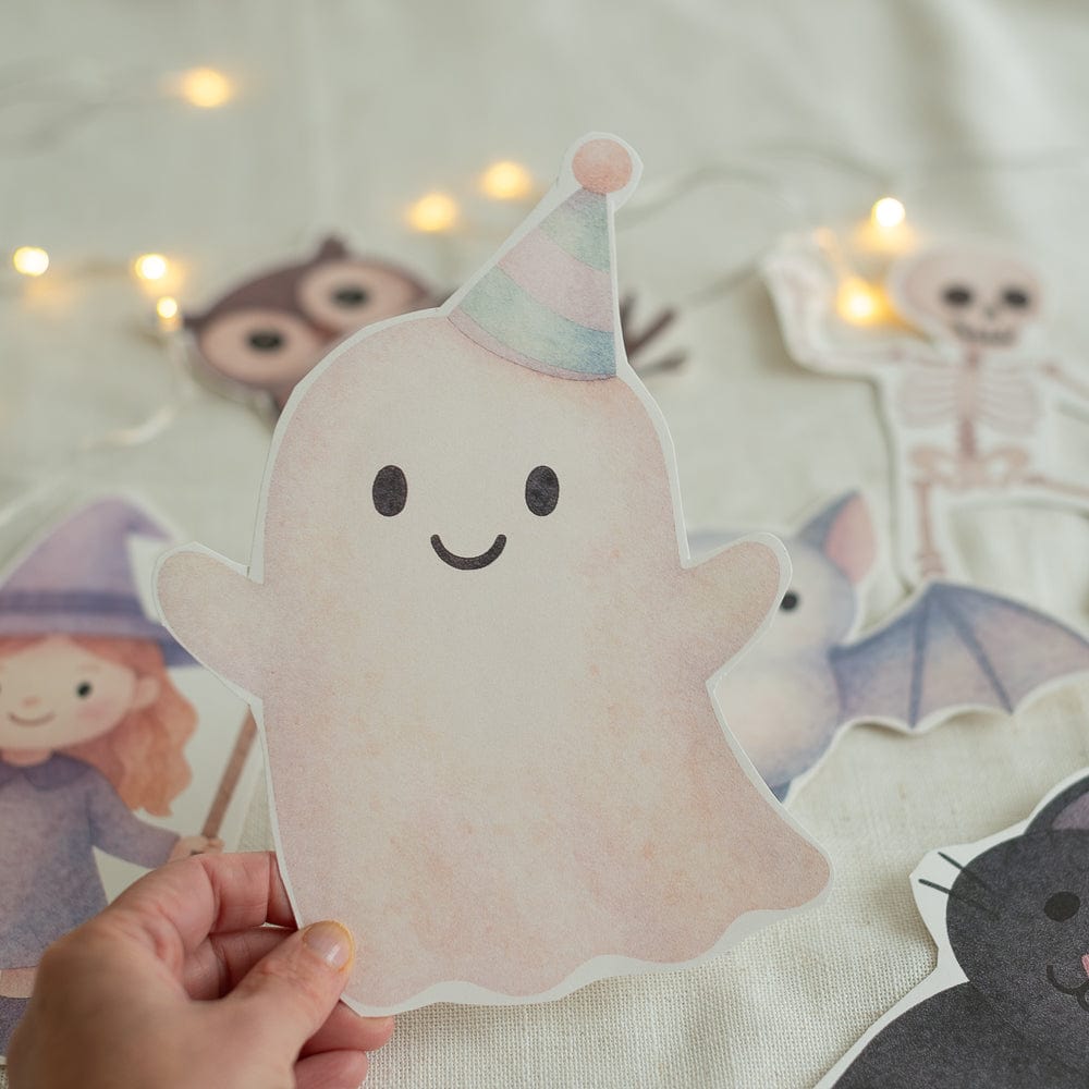Halloween-Girlande zum Ausdrucken