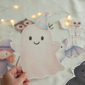 Halloween-Girlande zum Ausdrucken