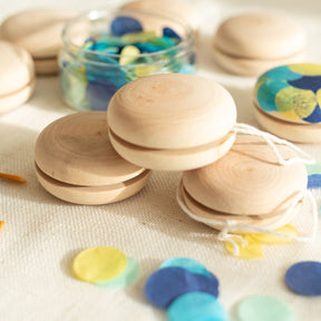 Kreatives Bastelset - Bunte Jojo's für 8 Kinder