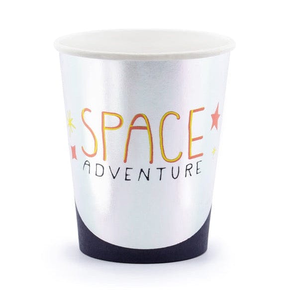 Becher Weltall, 200ml -  6 Stück