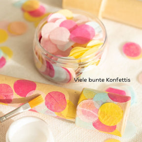 Kreatives Bastelset - Bunte Kaleidoskope für 8 Kinder