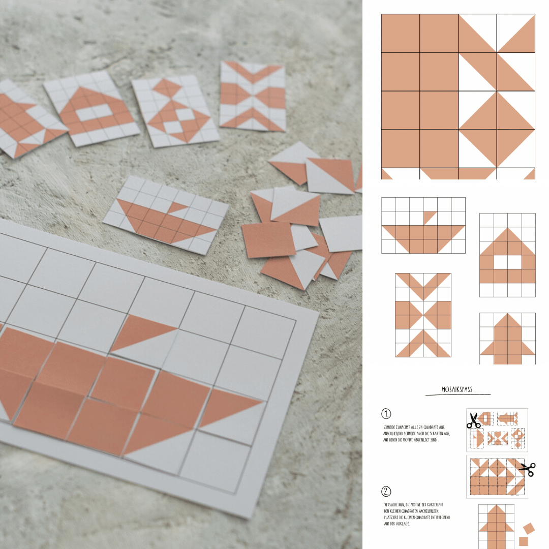 Kognitive Spiele für Kinder: Interaktive und Kreative PDF-Vorlagen zum Ausdrucken - Download