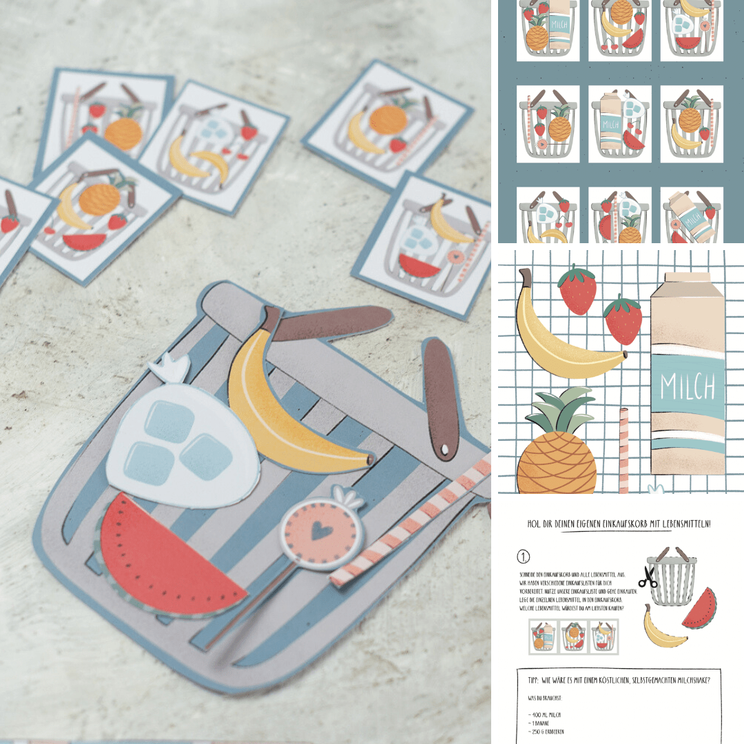 Kognitive Spiele für Kinder: Interaktive und Kreative PDF-Vorlagen zum Ausdrucken - Download