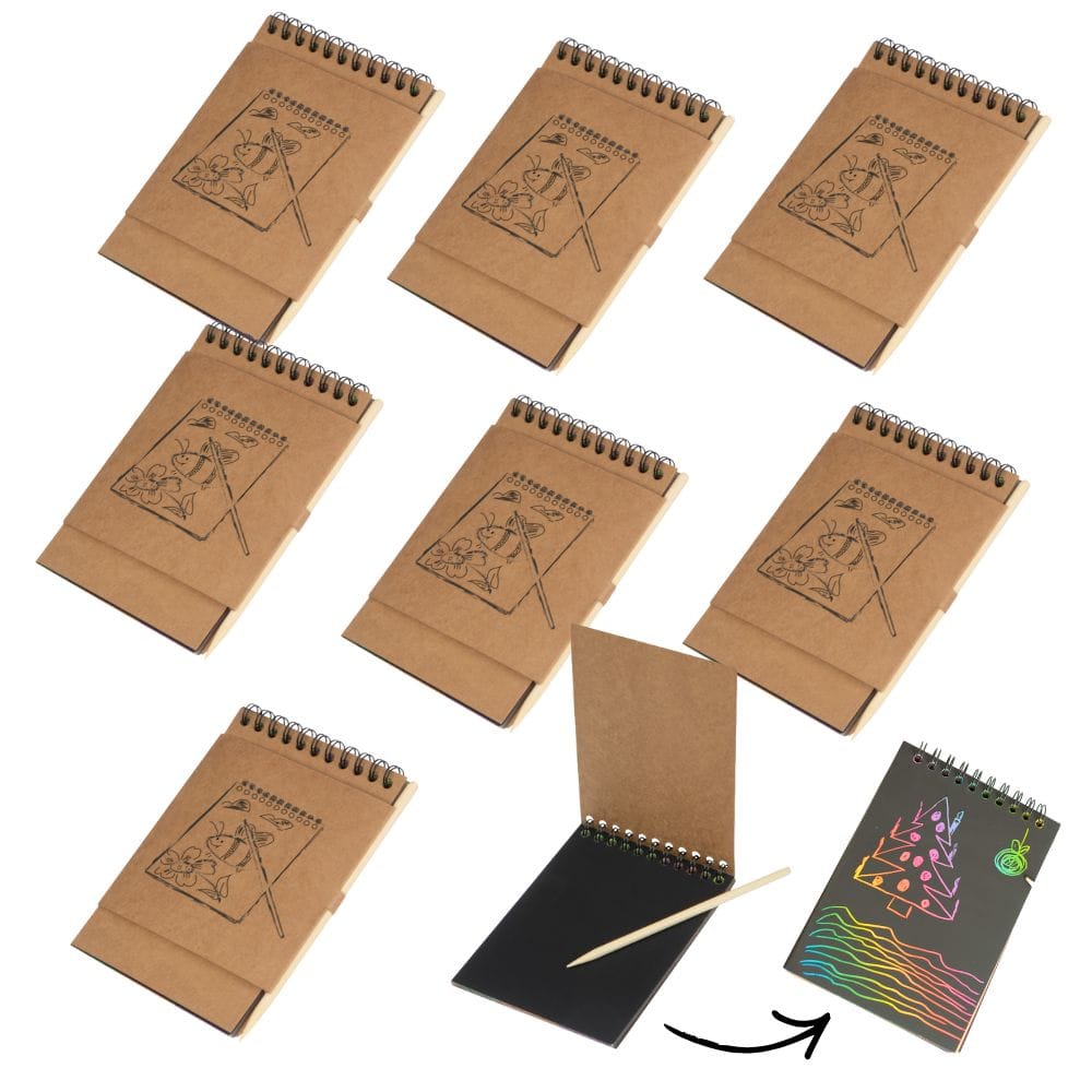 8 x Zauberblock - Mitgebsel