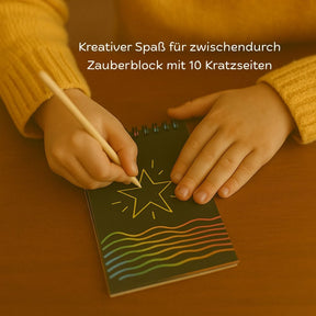 8 x Zauberblock - Mitgebsel