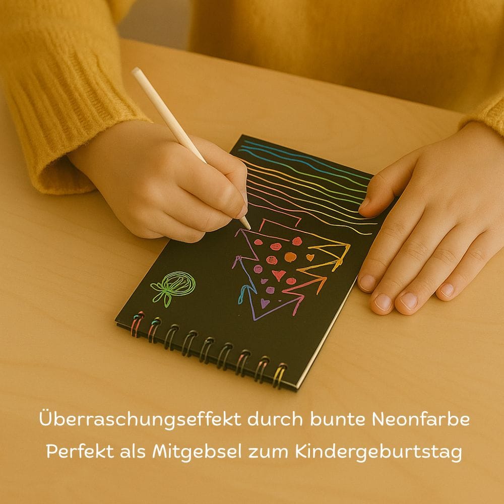 8 x Zauberblock - Mitgebsel