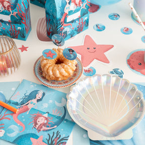 ULTIMATIVES PARTYSET zum Meerjungfrauen Geburtstag - alles in einer Box